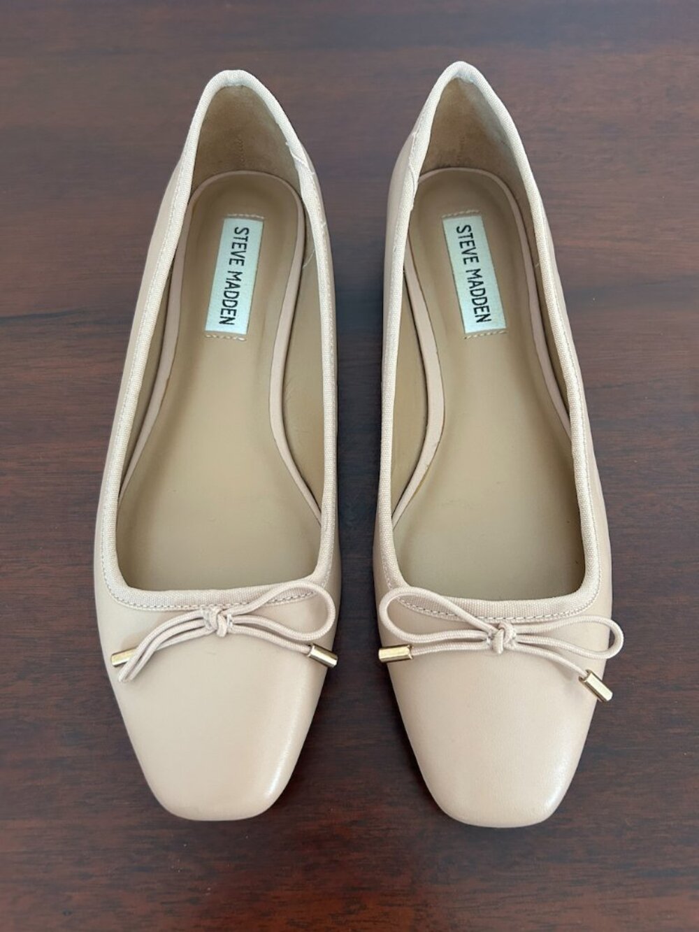 Steve Madden Nude Flats